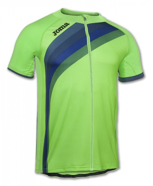 MAILLOT CYCLING GREEN FLUOR S/S