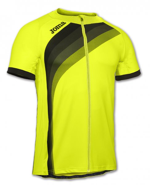 MAILLOT CYCLING YELLOW FLUOR S/S