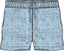 SWIMSUIT JEANS SKYBLUE