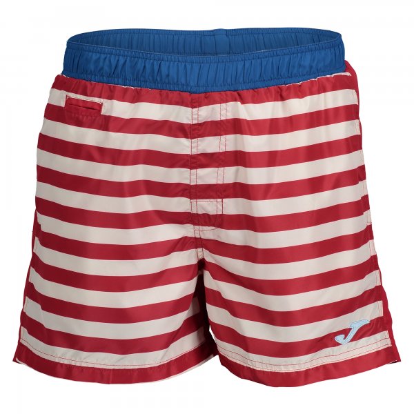 SWIMSUIT STRIPES RED