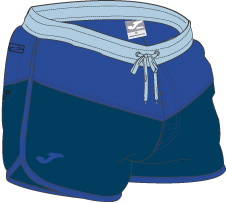 SWIMSUIT SHORT NAVY-ROYAL