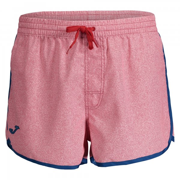 SWIMSUIT SHORT JEANS RED-NAVY