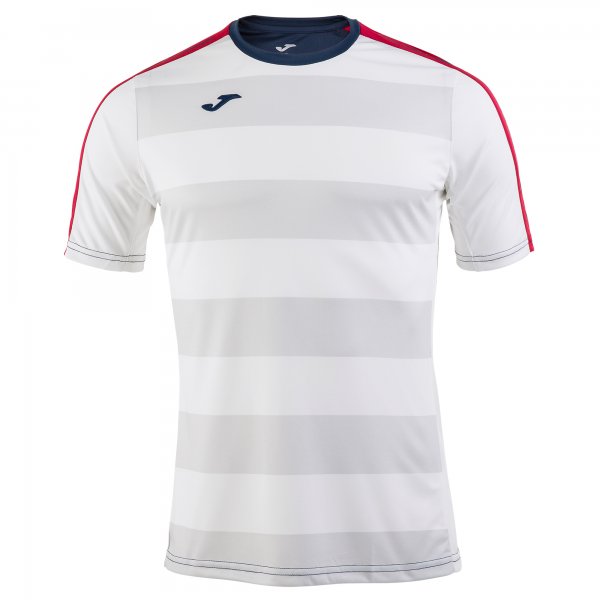 T-SHIRT GRANADA  WHITE-NAVY S/S