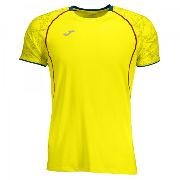 T-SHIRT RUNNING YELLOW S/S