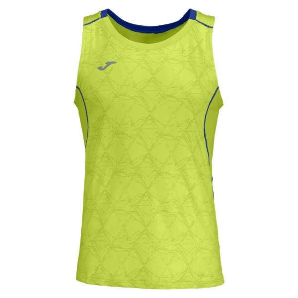 T-SHIRT RUNNING LIME SLEEVELESS