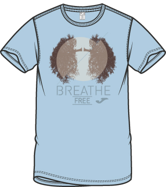 T-SHIRT SKY BLUE S/S