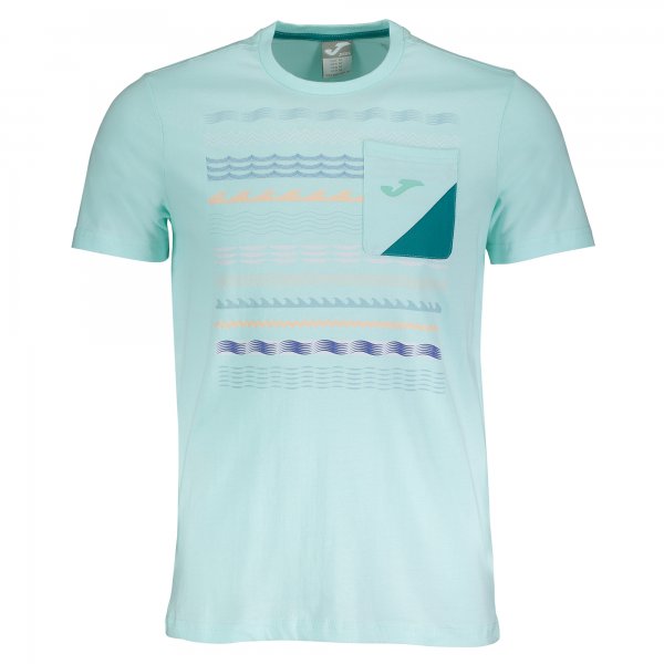 T-SHIRT WATER GREEN S/S