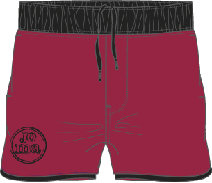 SWIMSUIT RED-BLACK