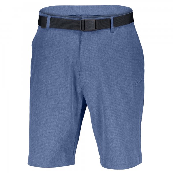 SHORT PANTS BLUE MELANGE