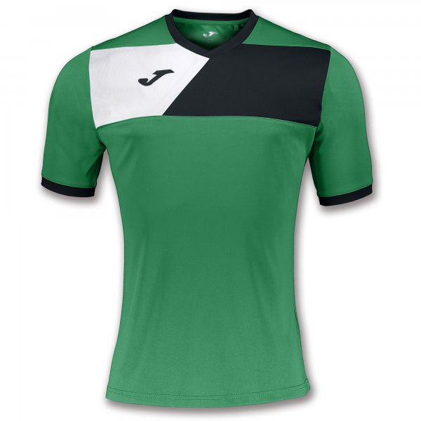 T-SHIRT CREW II GREEN-BLACK S/S