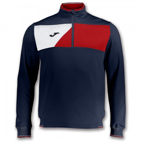 SWEATSHIRT CREW II NAVY-RED