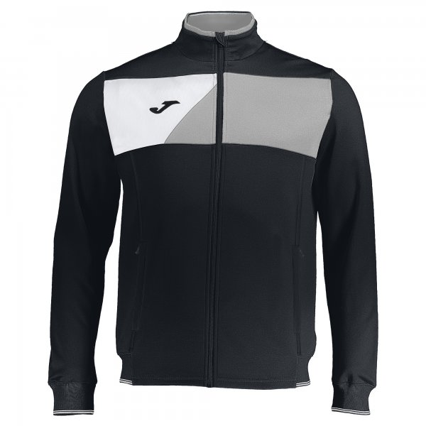 JACKET MICROFIBER CREW II BLACK-WHITE