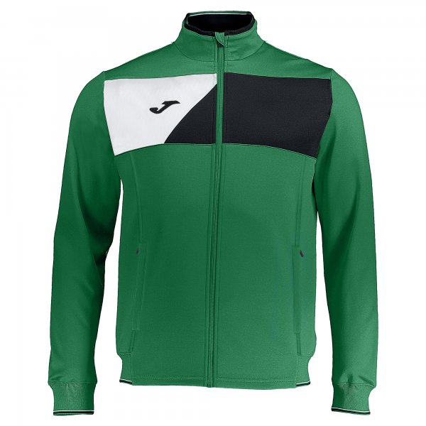 JACKET MICROFIBER CREW II GREEN-BLACK