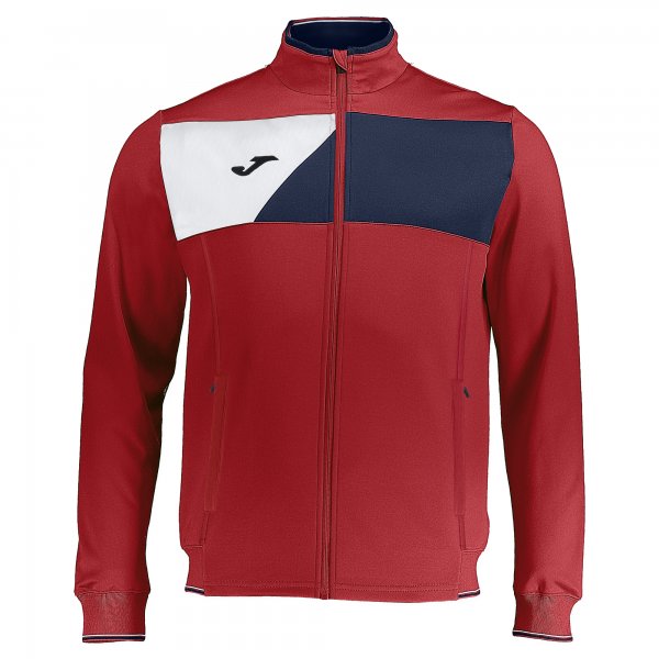 JACKET MICROFIBER CREW II RED-NAVY