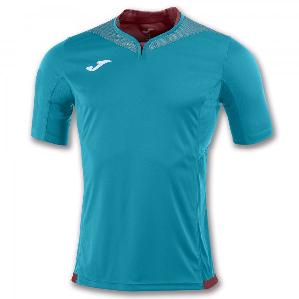 T-SHIRT SILVER LIGHT DARK TURQUOISE S/S