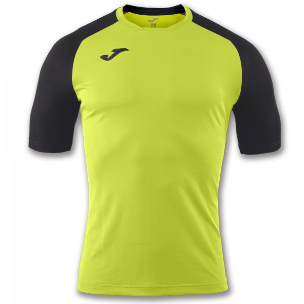T-SHIRT EMOTION LIME-BLACK S/S