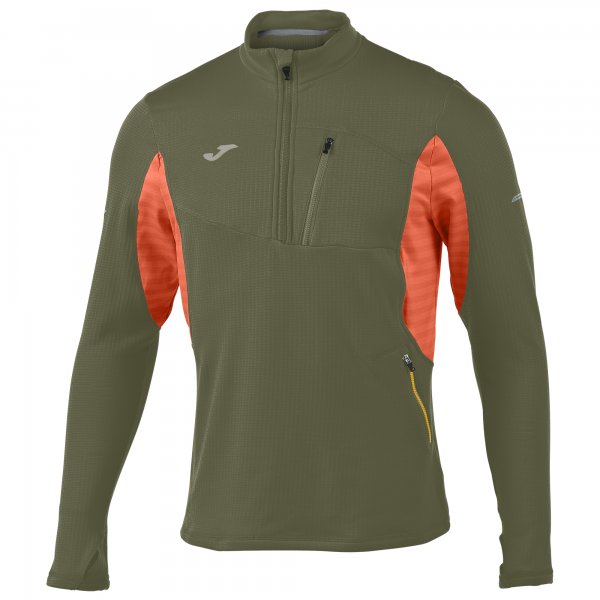 SWEATSHIRT OLIMPIA III KAKY-CORAL