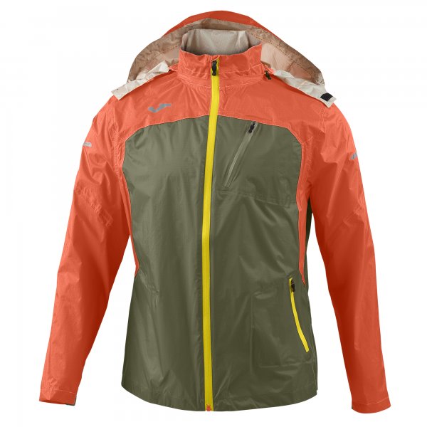 RAINJACKET OLIMPIA III KAKY-CORAL