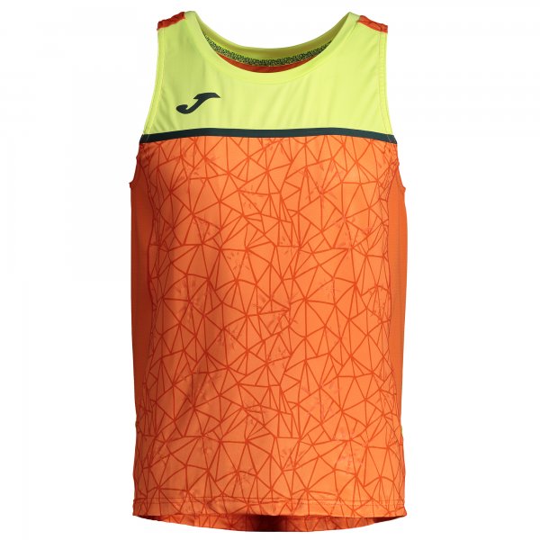 T-SHIRT OLIMPIA FLASH ORANGE-YELLOW SLEEVELESS