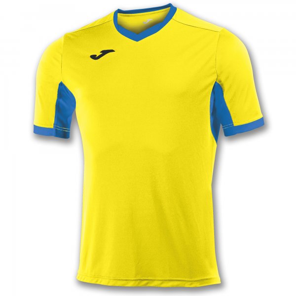T-SHIRT CHAMPIONSHIP IV YELLOW-ROYAL S/S