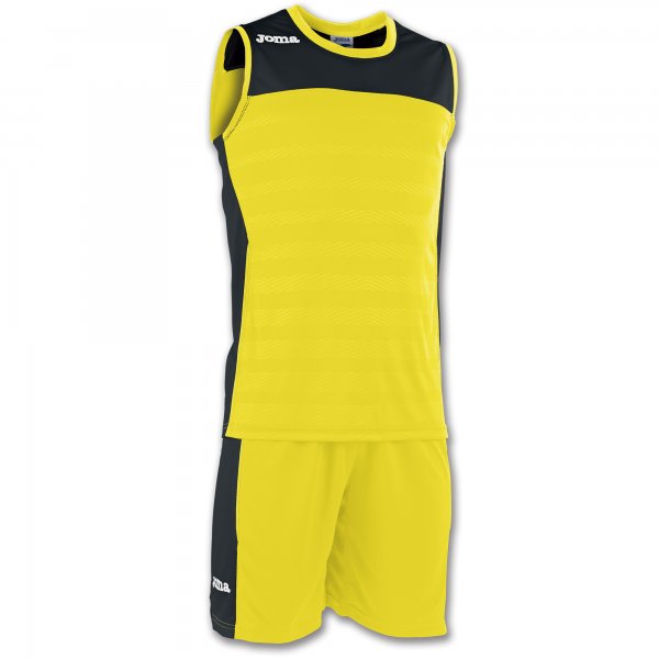 SET SPACE II YELLOW SLEEVELESS