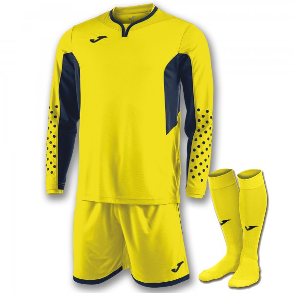 ZAMORA III SET GOALKEEPER YELLOW FLUOR L/S
