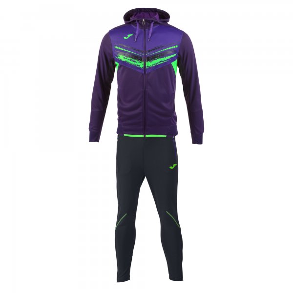 TRACKSUIT TERRA II PURPLE-GREEN-BLACK