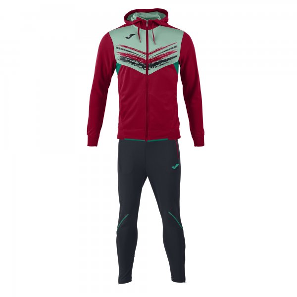 TRACKSUIT TERRA II RED-GREEN-BLACK