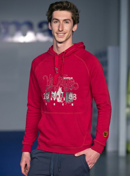 HOODIE SWEATSHIRT INVICTUS RED