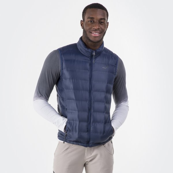 VEST BOMBER INVICTUS NAVY