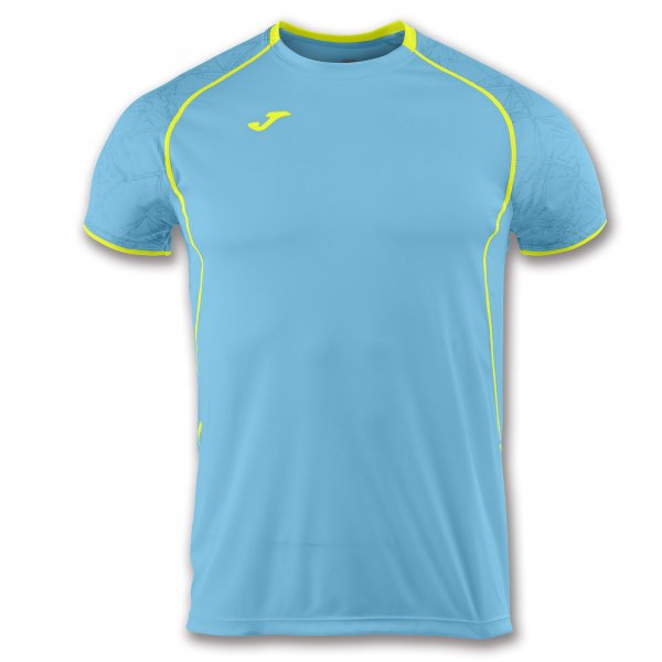 T-SHIRT OLIMPIA  TURQUOISE-YELLOW S/S