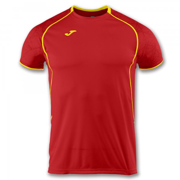 T-SHIRT OLIMPIA RED FLUOR-YELLOW S/S
