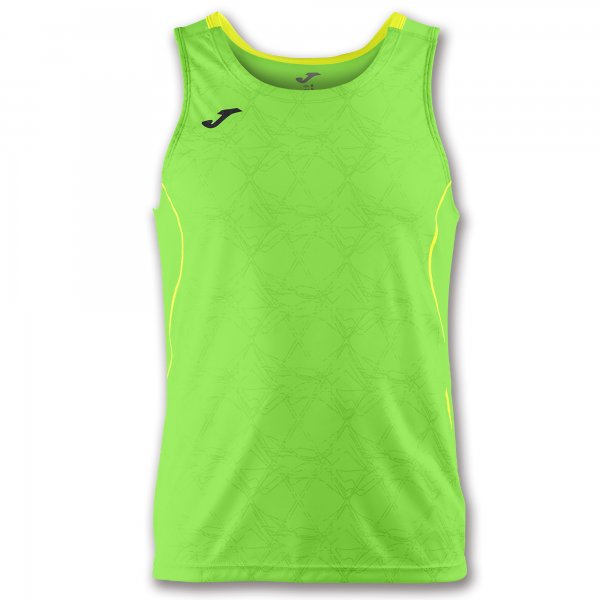 T-SHIRT OLIMPIA GREEN-YELLOW SLEEVELESS
