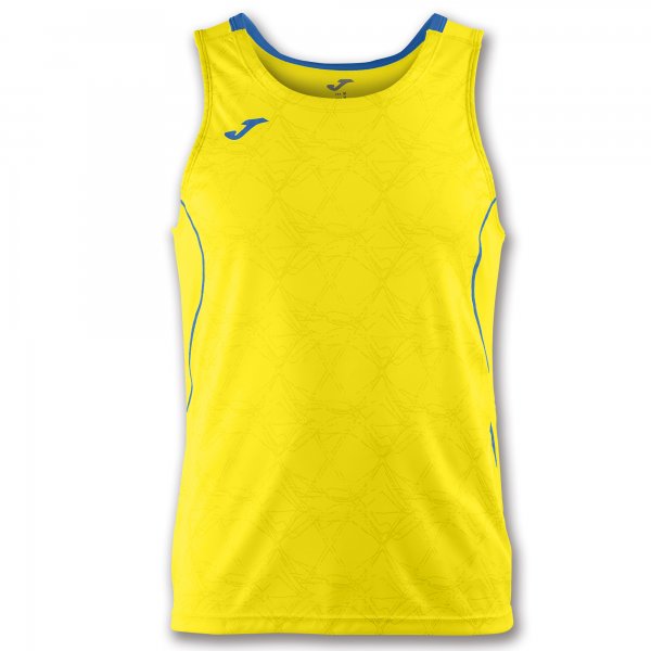 T-SHIRT OLIMPIA YELLOW-ROYAL SLEEVELESS