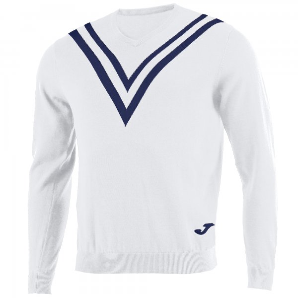 SWEATSHIRT TENIS 80  WHITE
