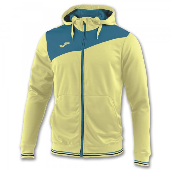 JACKET HOODED GRANADA YELLOW-BLUE