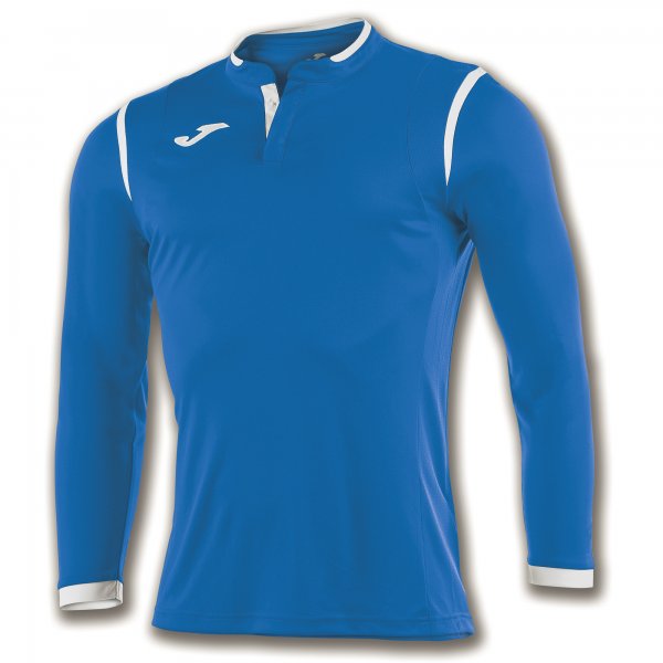 T-SHIRT TOLETUM ROYAL-WHITE L/S
