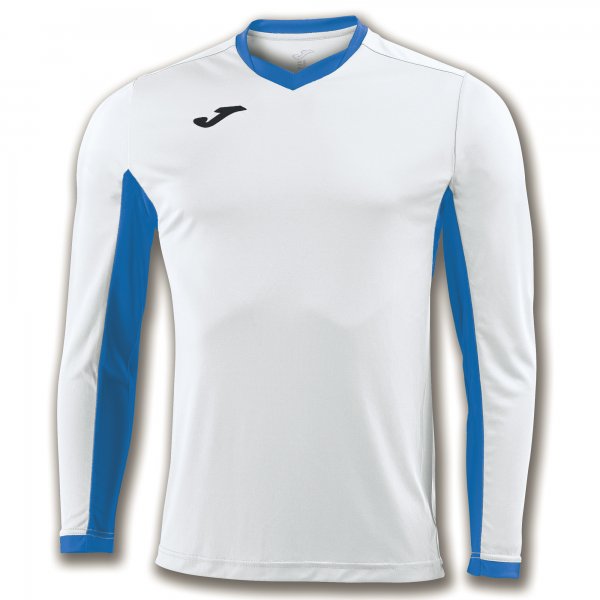 T-SHIRT CHAMPIONSHIP IV WHITE-ROYAL L/S