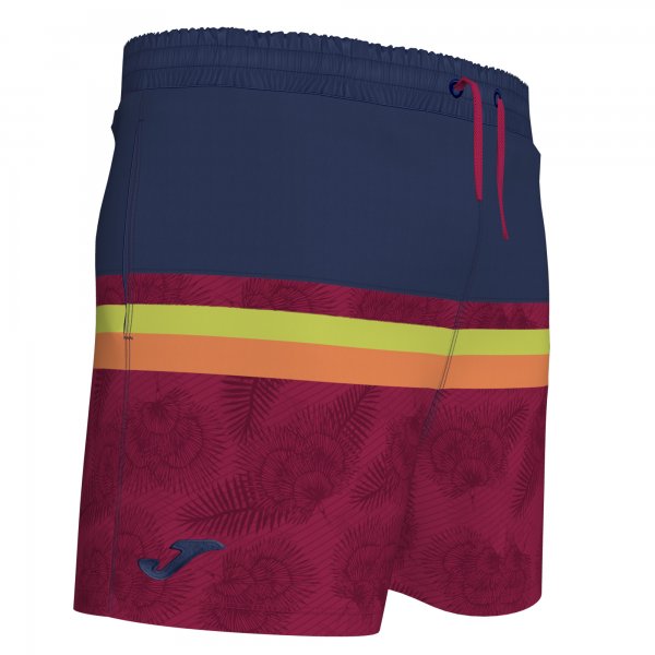 SWIMSUIT NAVY-RED