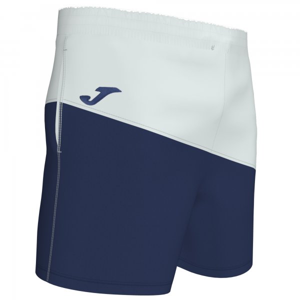 SWIMSUIT WHITE-NAVY
