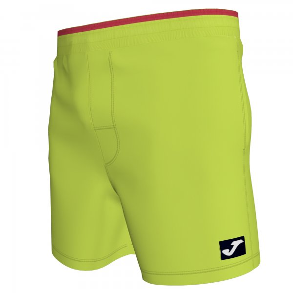 SWIMSUIT LIME-RED