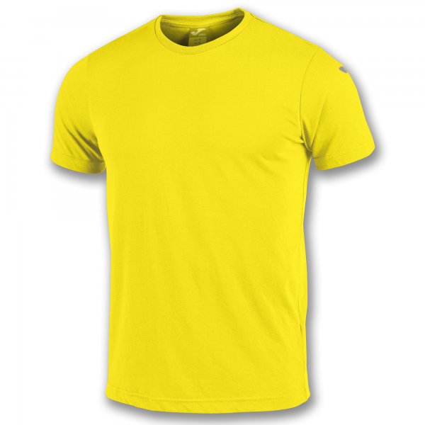 S/S T-SHIRT COMBI COTTON YELLOW