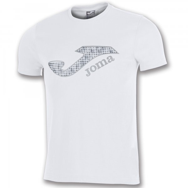 S/S T-SHIRT COMBI COTTON LOGO WHITE