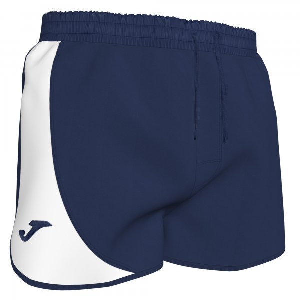 SWIMSUIT SHORT NAVY-WHITE
