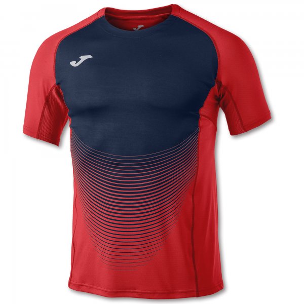T-SHIRT ELIVE VI RED-NAVY S/S