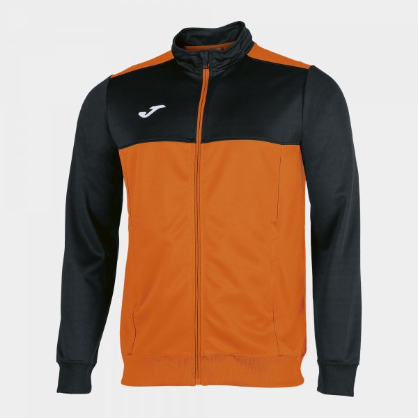 WINNER FULL ZIP SWEATSHIRT ORANGE BLACK