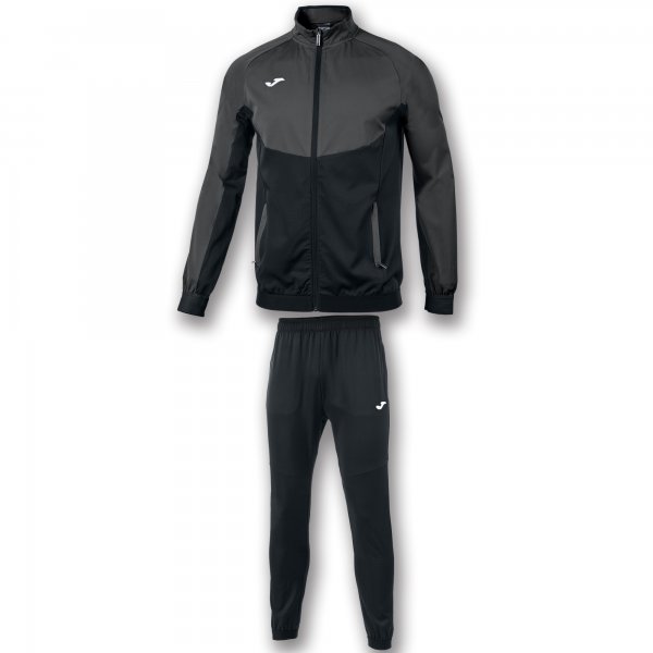 TRACKSUIT ESSENTIAL MICRO ANTHRACITE-BLACK