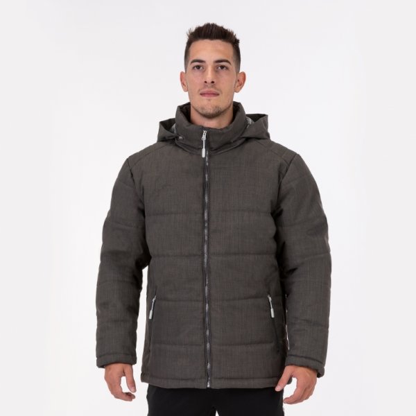 COAT HOODIE GREY CASUAL