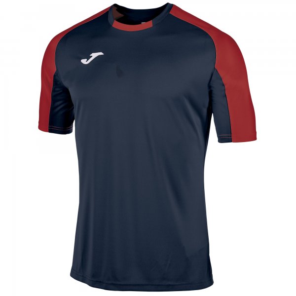 S/S T-SHIRT ESSENTIAL NAVY BLUE-RED