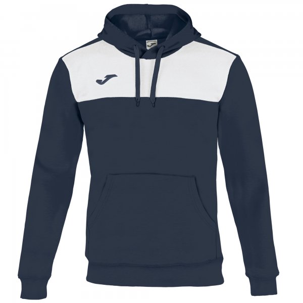 HOODIE SWEATSHIRT WINNER COTTON NAVY-WHITE